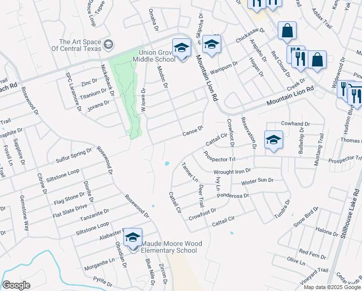 2802 Modoc Drive, Harker Heights TX Walk Score