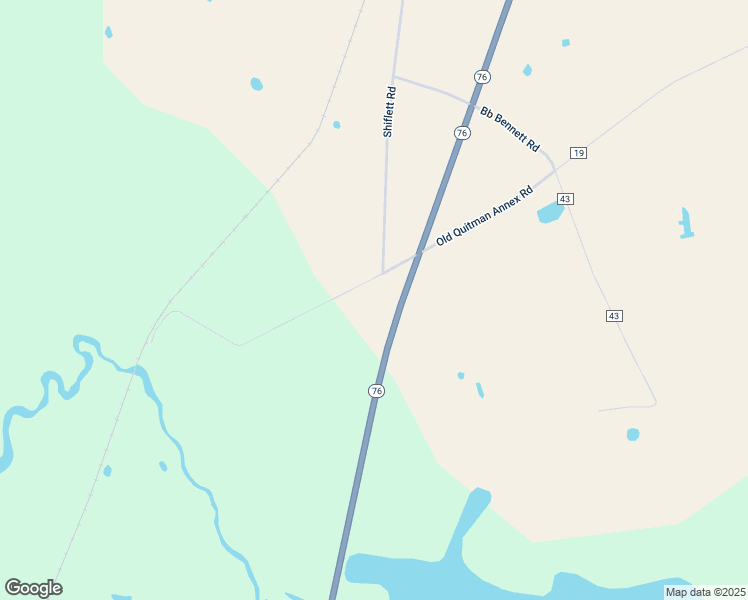 map of restaurants, bars, coffee shops, grocery stores, and more near 1065 Georgia 76 in Adel