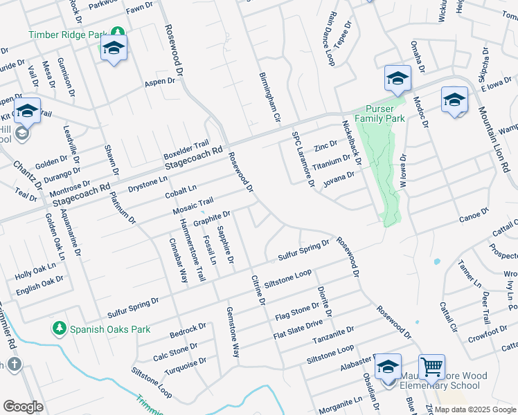 map of restaurants, bars, coffee shops, grocery stores, and more near 6200 Graphite Drive in Killeen