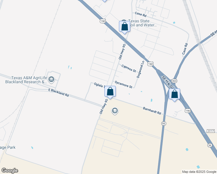 map of restaurants, bars, coffee shops, grocery stores, and more near 3800 Little River Road in Temple