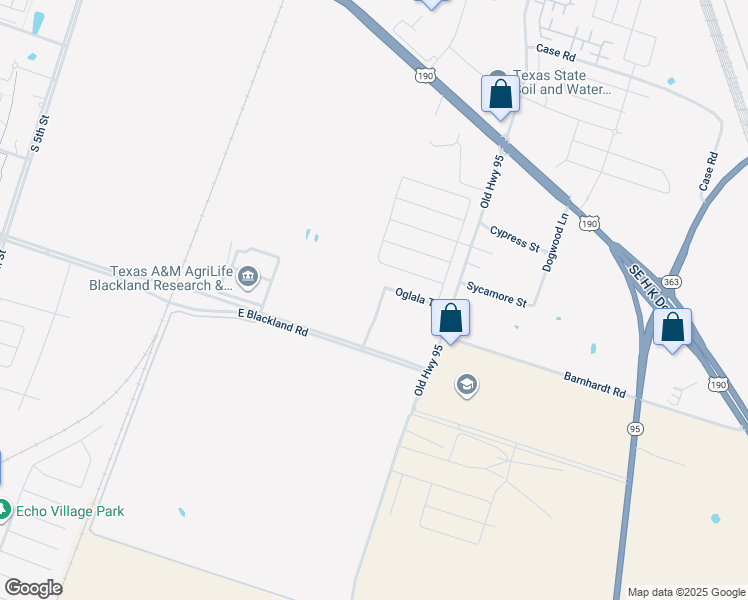 map of restaurants, bars, coffee shops, grocery stores, and more near 10896 Northwest H K Dodgen Loop in Temple