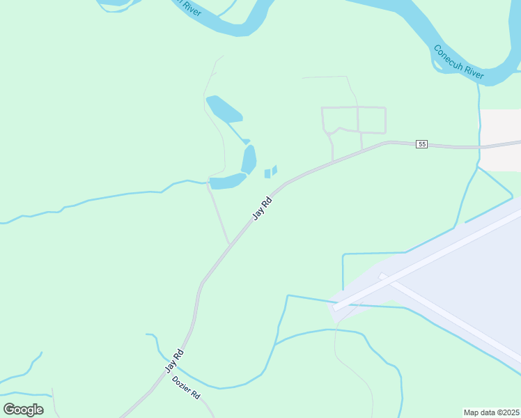 map of restaurants, bars, coffee shops, grocery stores, and more near 1110 Jay Rd in Brewton