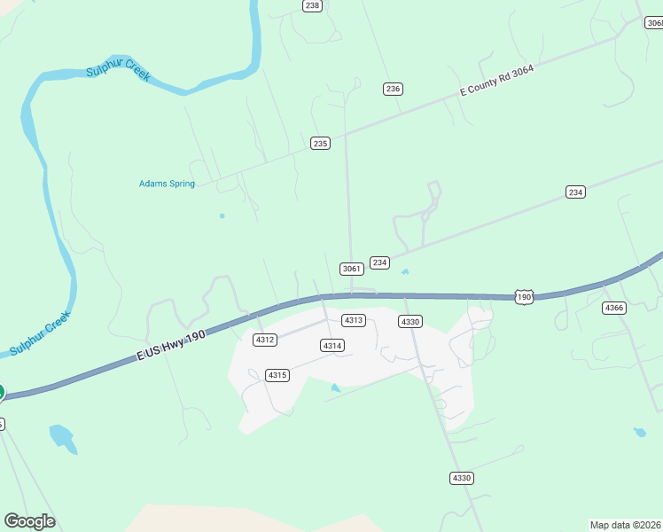 map of restaurants, bars, coffee shops, grocery stores, and more near 190 Private Road 3060 in Lampasas