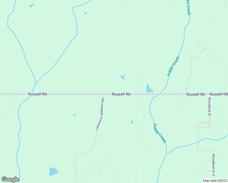 map of restaurants, bars, coffee shops, grocery stores, and more near 8976 Russell Road in Citronelle