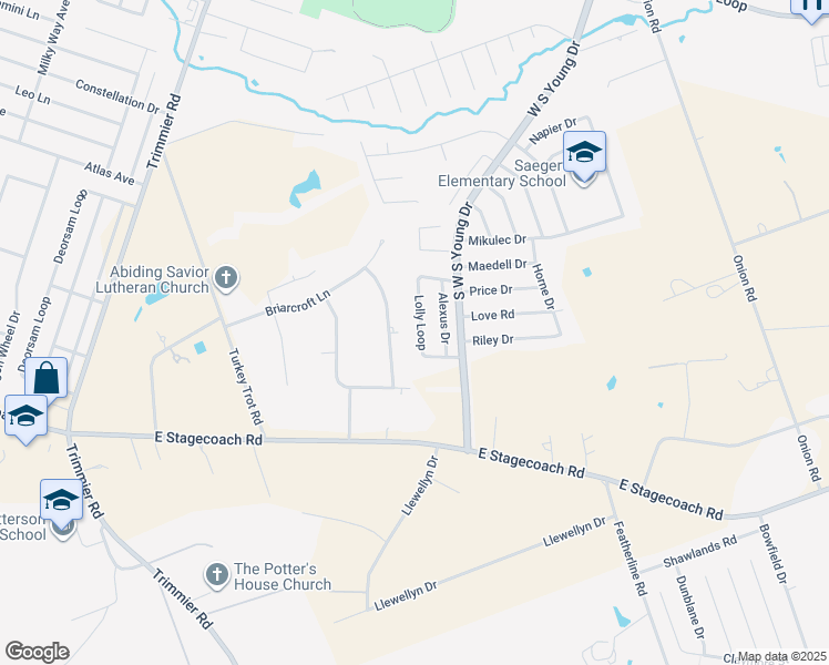 map of restaurants, bars, coffee shops, grocery stores, and more near 6102 Lolly Loop in Killeen