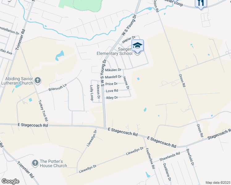 map of restaurants, bars, coffee shops, grocery stores, and more near 2304 Love Road in Killeen