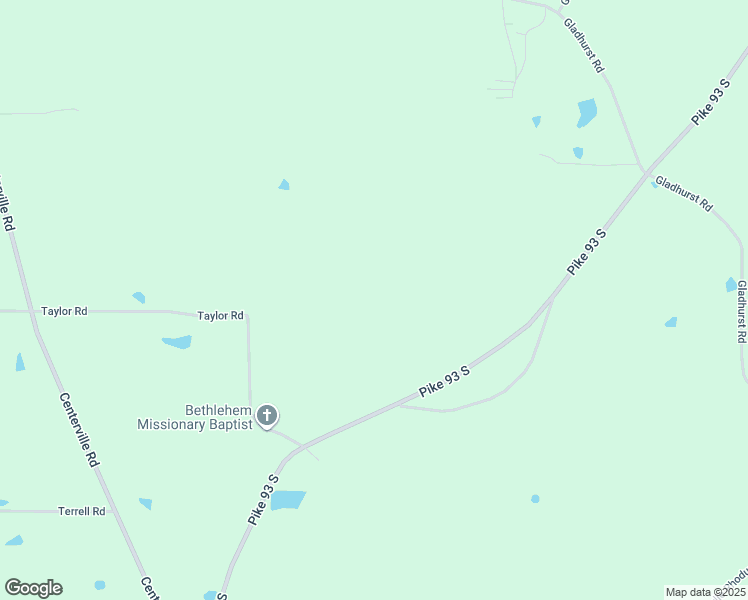 map of restaurants, bars, coffee shops, grocery stores, and more near 4213 Pike 93 South in Magnolia