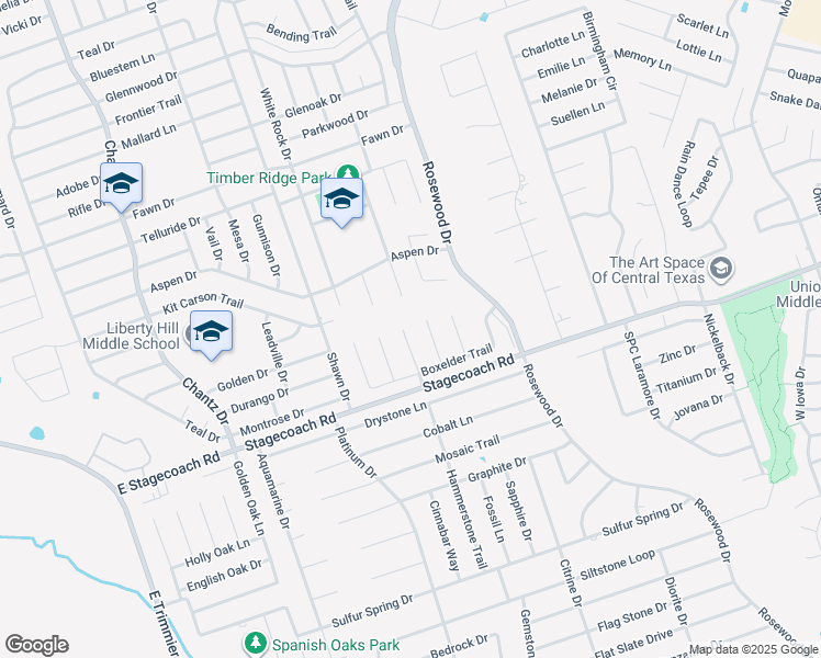 map of restaurants, bars, coffee shops, grocery stores, and more near 4702 Bear River Trail in Killeen