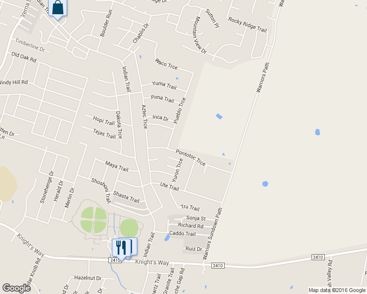 map of restaurants, bars, coffee shops, grocery stores, and more near 1625 Pontotoc Trce in Harker Heights