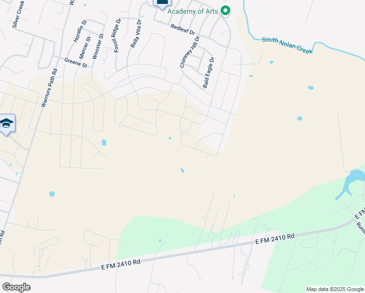 map of restaurants, bars, coffee shops, grocery stores, and more near 8016 Bella Charca Parkway in Nolanville
