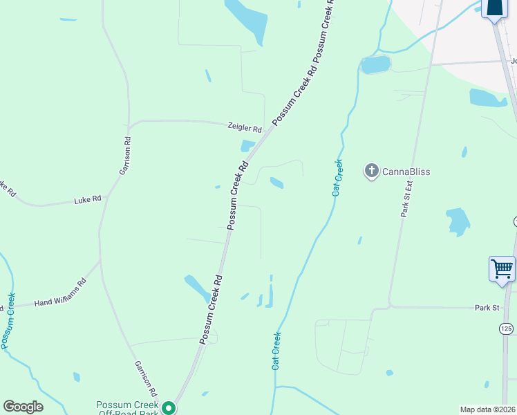 map of restaurants, bars, coffee shops, grocery stores, and more near 198 Ridgewood Drive in Ray City