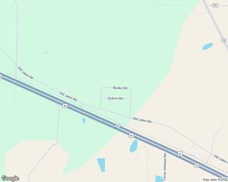 map of restaurants, bars, coffee shops, grocery stores, and more near 3361 Bunko Road in Donalsonville