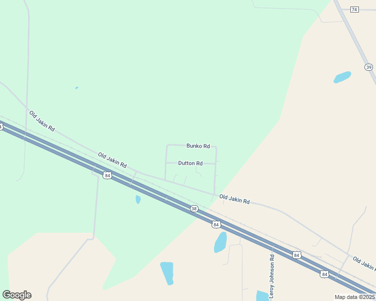 map of restaurants, bars, coffee shops, grocery stores, and more near 3361 Bunko Road in Donalsonville