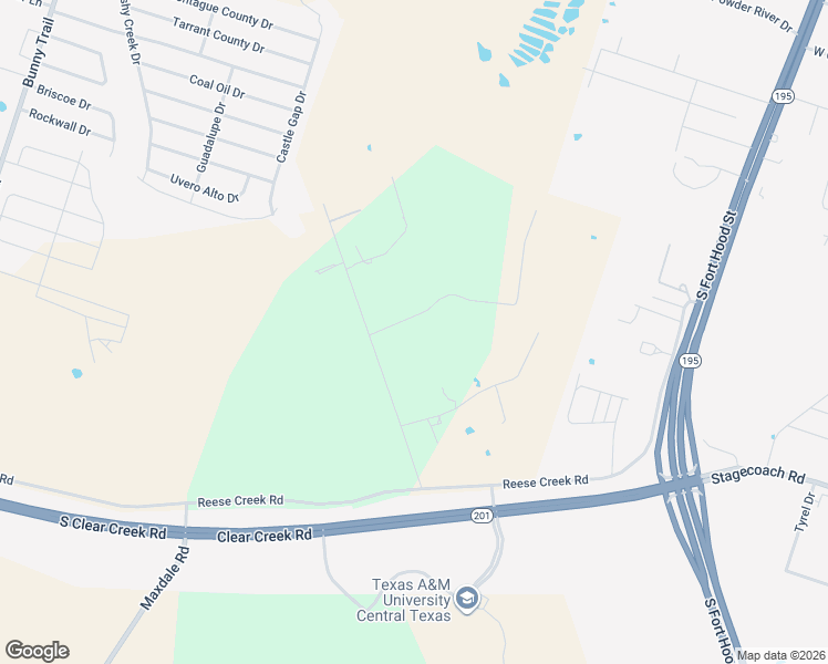 map of restaurants, bars, coffee shops, grocery stores, and more near 207 Laura Drive in Killeen