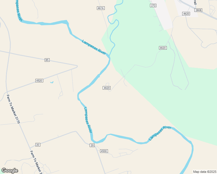 map of restaurants, bars, coffee shops, grocery stores, and more near 1257 County Road 4620 in Kempner