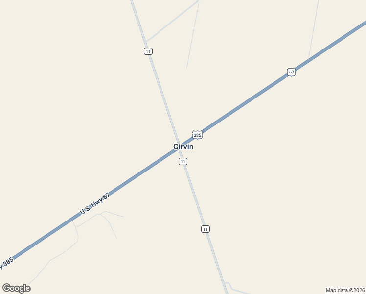 map of restaurants, bars, coffee shops, grocery stores, and more near in Girvin