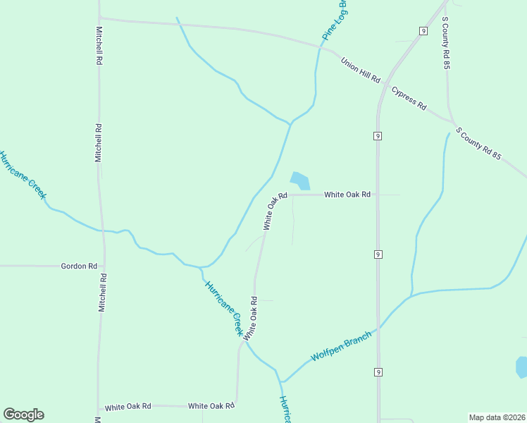 map of restaurants, bars, coffee shops, grocery stores, and more near 1319 White Oak Road in Slocomb