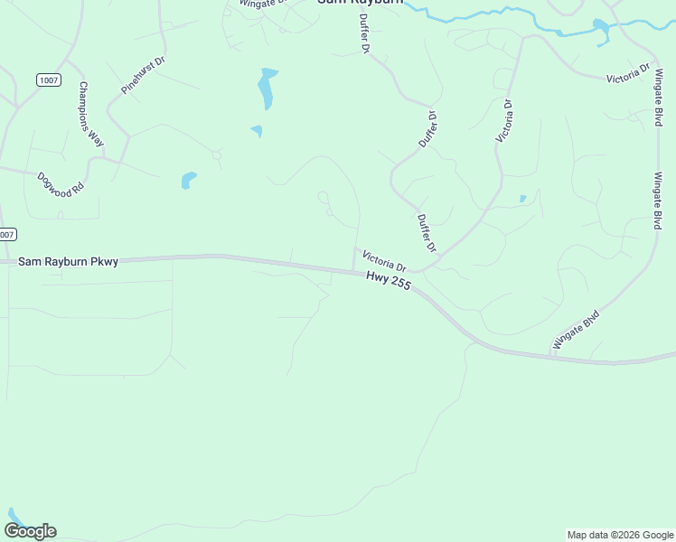 map of restaurants, bars, coffee shops, grocery stores, and more near Highway 255 in Brookeland