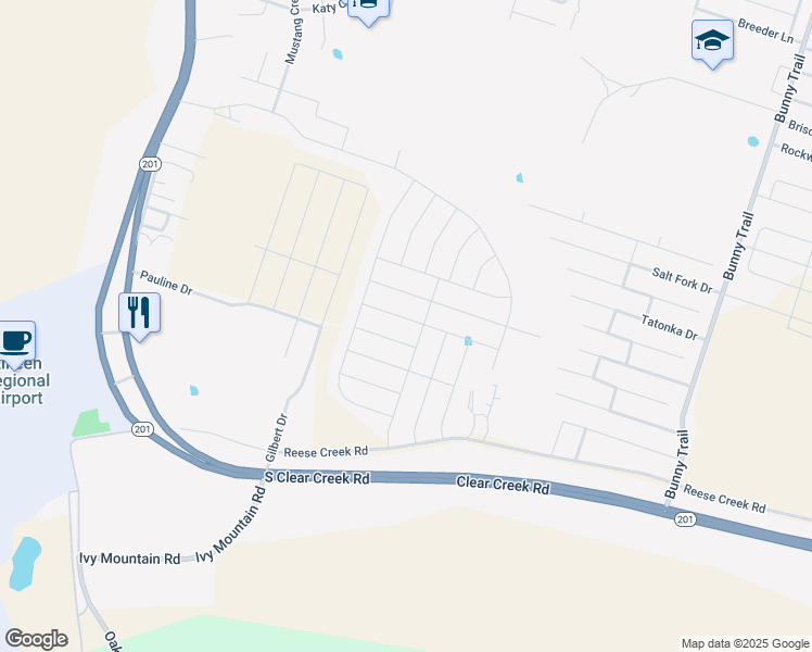 map of restaurants, bars, coffee shops, grocery stores, and more near 4408 Colonel Drive in Killeen