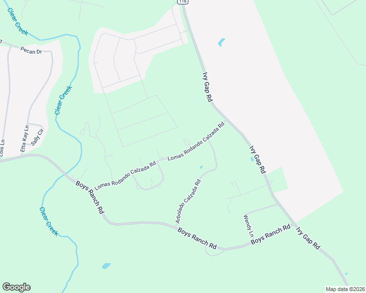 map of restaurants, bars, coffee shops, grocery stores, and more near 3151 Lomas Rodando Calzada Road in Kempner