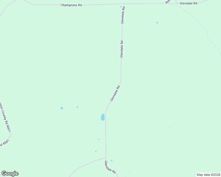 map of restaurants, bars, coffee shops, grocery stores, and more near 3968 Glendale Road in Lovelady