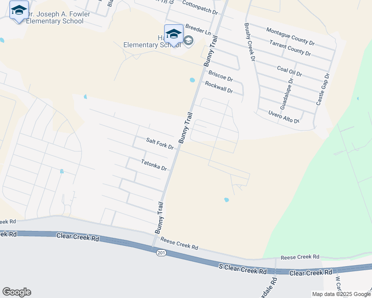 map of restaurants, bars, coffee shops, grocery stores, and more near 3503 Dewitt County Court in Killeen