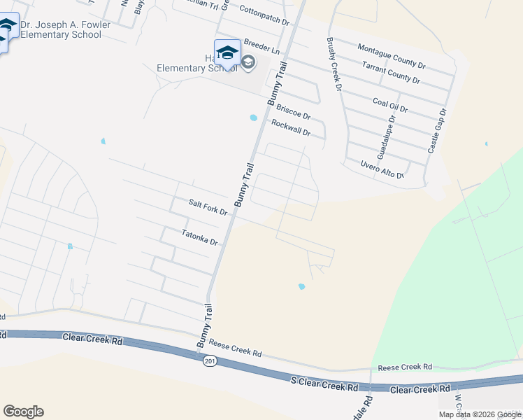 map of restaurants, bars, coffee shops, grocery stores, and more near 3503 Dewitt County Court in Bell