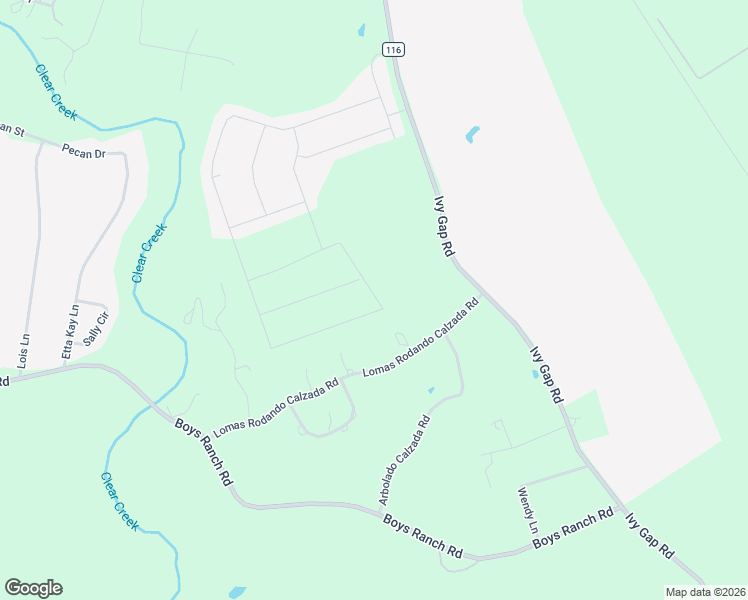 map of restaurants, bars, coffee shops, grocery stores, and more near 3173 Lomas Rodando Calzada Road in Kempner