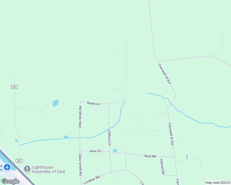 map of restaurants, bars, coffee shops, grocery stores, and more near 253 Clifford Court in Homerville