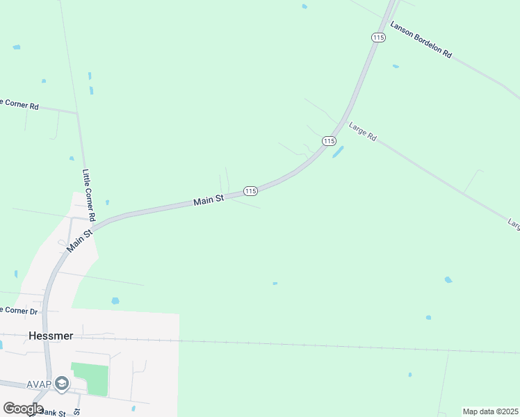 map of restaurants, bars, coffee shops, grocery stores, and more near 199 Ducote's Road in Mansura