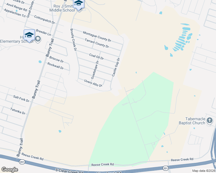 map of restaurants, bars, coffee shops, grocery stores, and more near 6509 Castle Gap Drive in Killeen