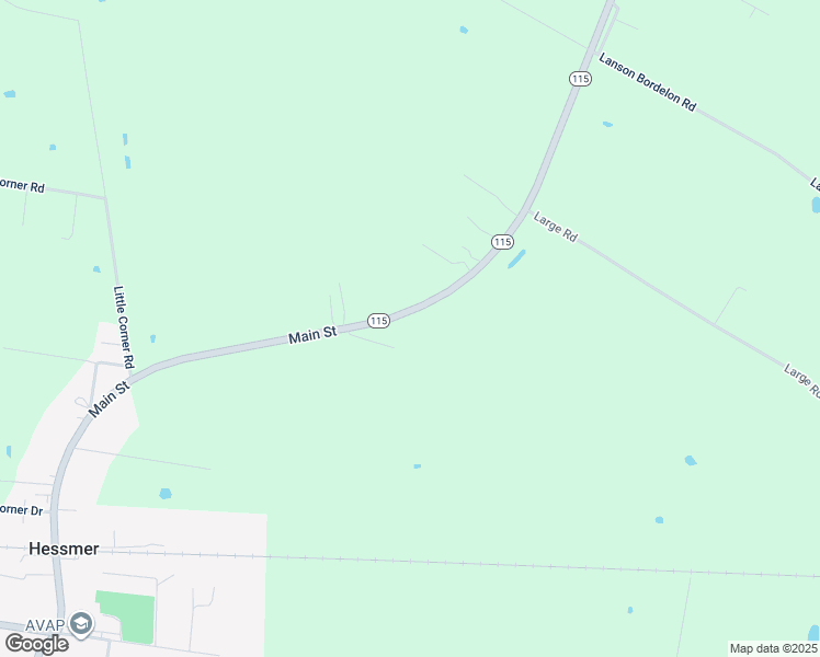 map of restaurants, bars, coffee shops, grocery stores, and more near 199 Ducote's Road in Mansura