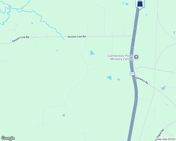 map of restaurants, bars, coffee shops, grocery stores, and more near 320 Martin Obanion Road in Leesville