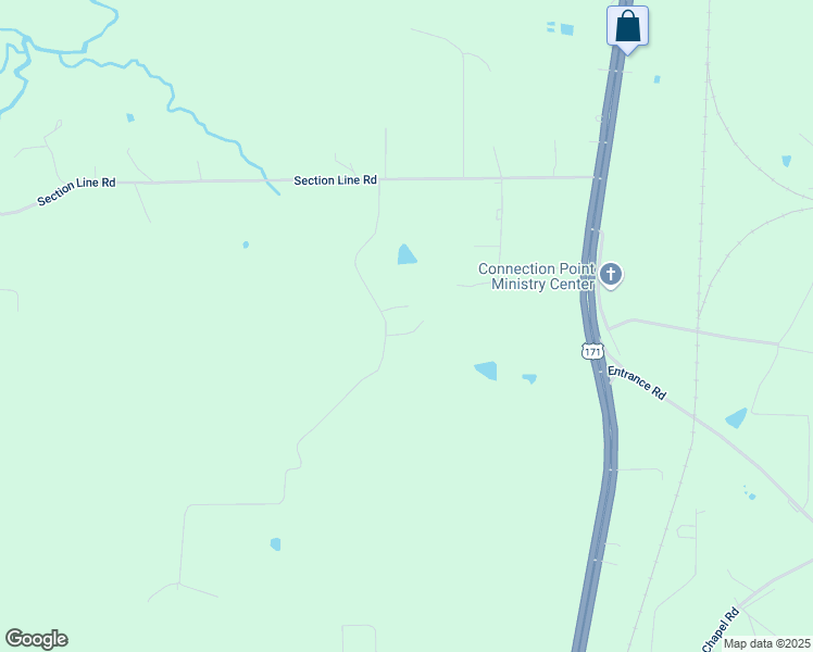 map of restaurants, bars, coffee shops, grocery stores, and more near 320 Martin Obanion Road in Leesville
