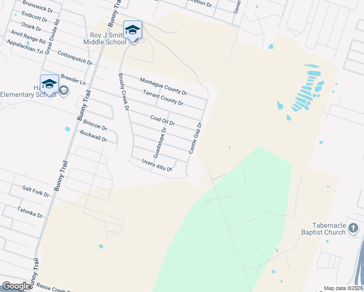 map of restaurants, bars, coffee shops, grocery stores, and more near 2508 Hector Drive in Killeen