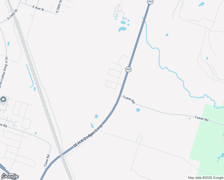 map of restaurants, bars, coffee shops, grocery stores, and more near 3501 Tower Road in Temple