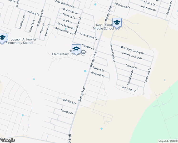 map of restaurants, bars, coffee shops, grocery stores, and more near Rockwall Drive in Killeen