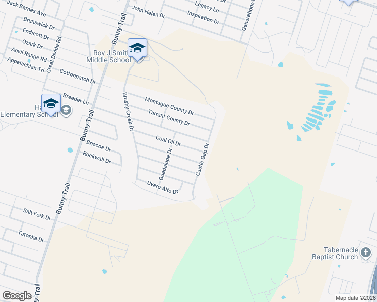 map of restaurants, bars, coffee shops, grocery stores, and more near 2512 Coal Oil Drive in Killeen