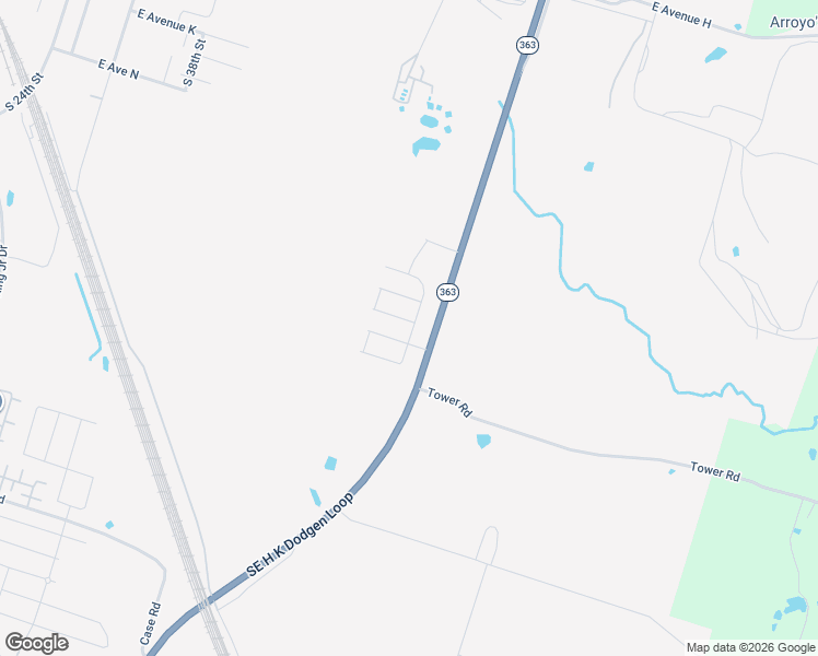 map of restaurants, bars, coffee shops, grocery stores, and more near Southeast H K Dodgen Loop in Temple