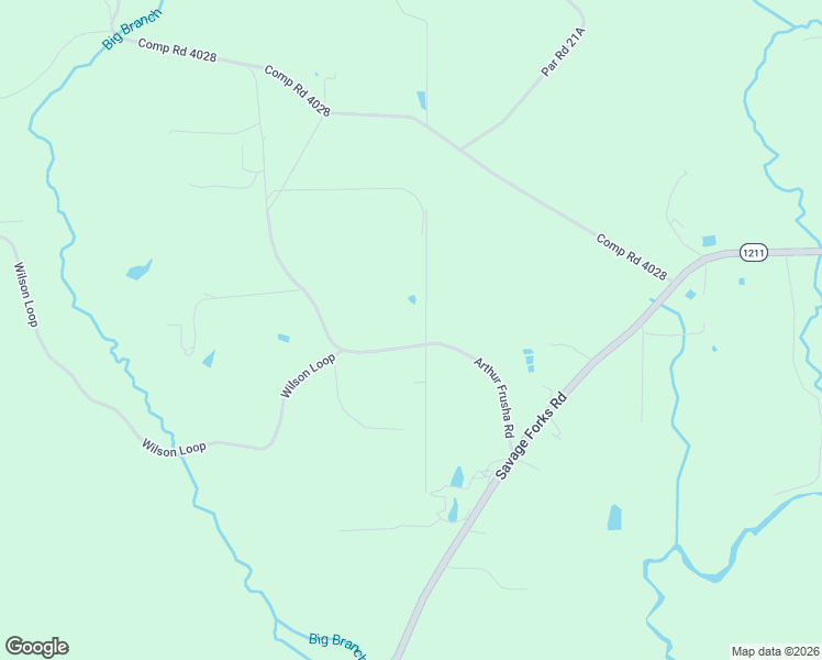 map of restaurants, bars, coffee shops, grocery stores, and more near 318 Arthur Frusha Road in Leesville