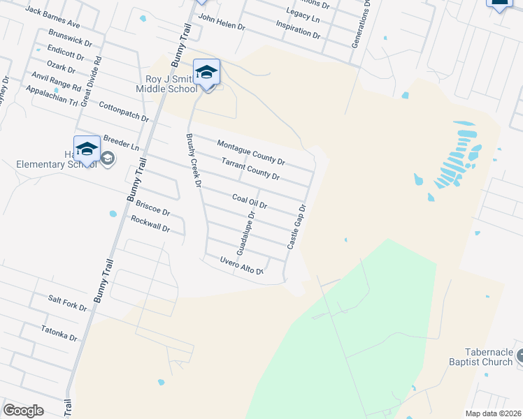map of restaurants, bars, coffee shops, grocery stores, and more near 2611 Camp Cooper Drive in Killeen