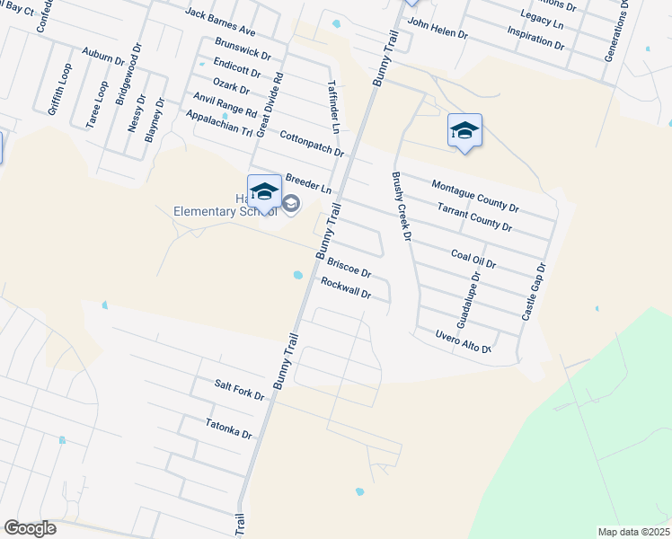 map of restaurants, bars, coffee shops, grocery stores, and more near 3206 Briscoe Drive in Killeen