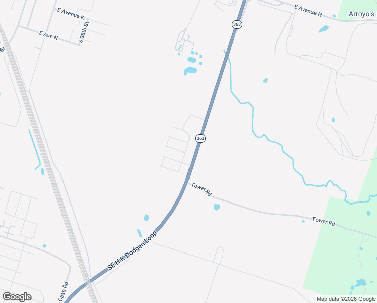 map of restaurants, bars, coffee shops, grocery stores, and more near Southeast H K Dodgen Loop in Temple