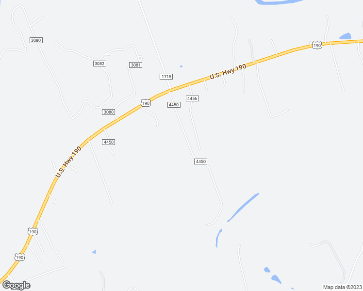 map of restaurants, bars, coffee shops, grocery stores, and more near 382 County Road 4450 in Kempner