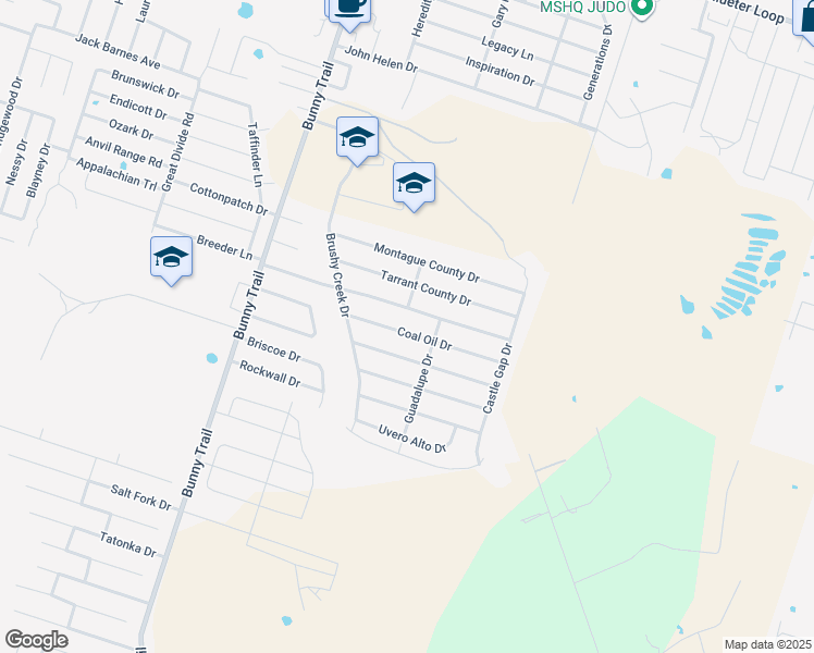 map of restaurants, bars, coffee shops, grocery stores, and more near 2709 Coal Oil Drive in Killeen