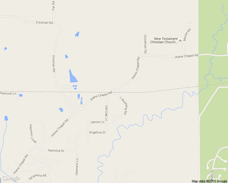 map of restaurants, bars, coffee shops, grocery stores, and more near 1408 Jeane Chapel Road in Leesville