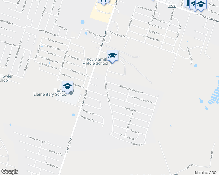 map of restaurants, bars, coffee shops, grocery stores, and more near 2910 Tarrant County Drive in Killeen