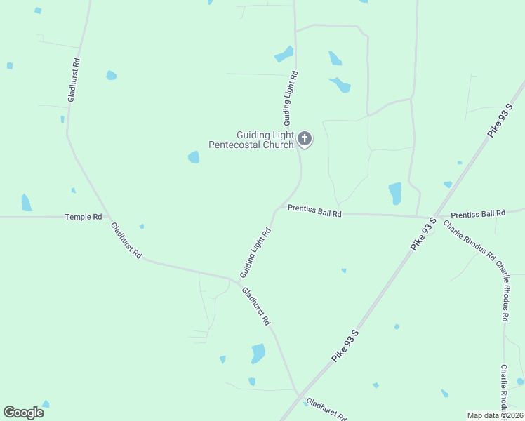 map of restaurants, bars, coffee shops, grocery stores, and more near 1077 Guiding Light Rd in Magnolia