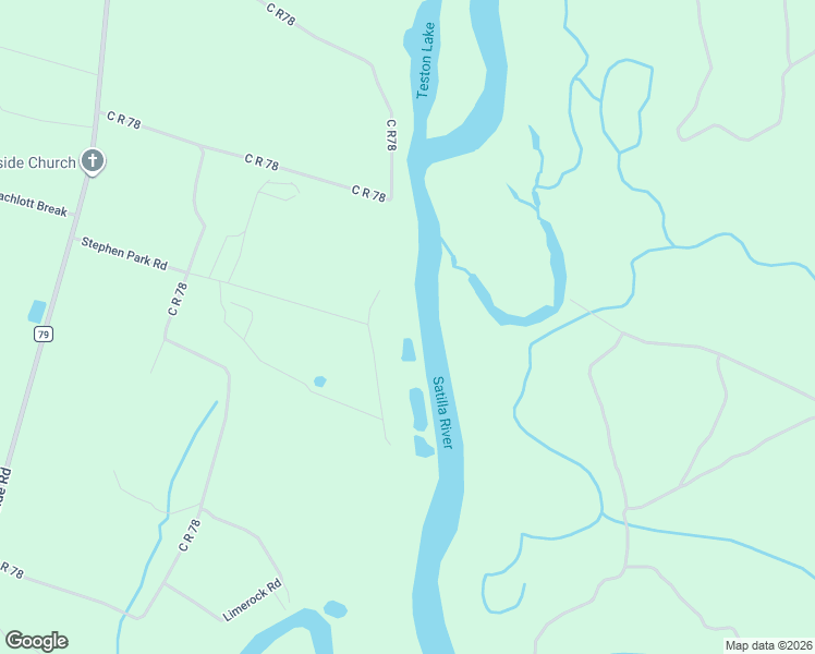 map of restaurants, bars, coffee shops, grocery stores, and more near 24 Ferry Trail in Nahunta