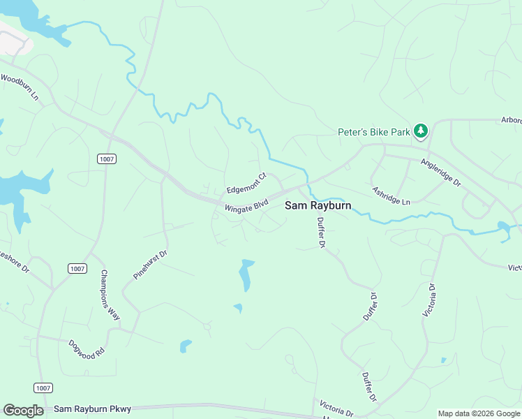 map of restaurants, bars, coffee shops, grocery stores, and more near 283 Edgemont Drive in Brookeland